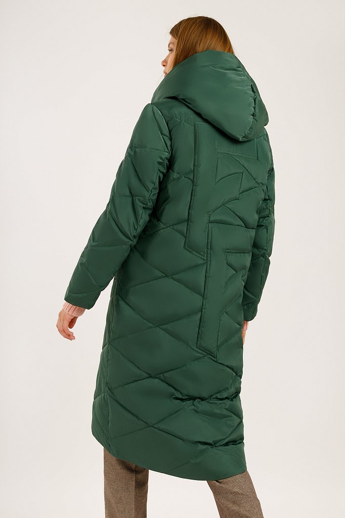 Пальто женское, Модель W19-12041, Фото №4