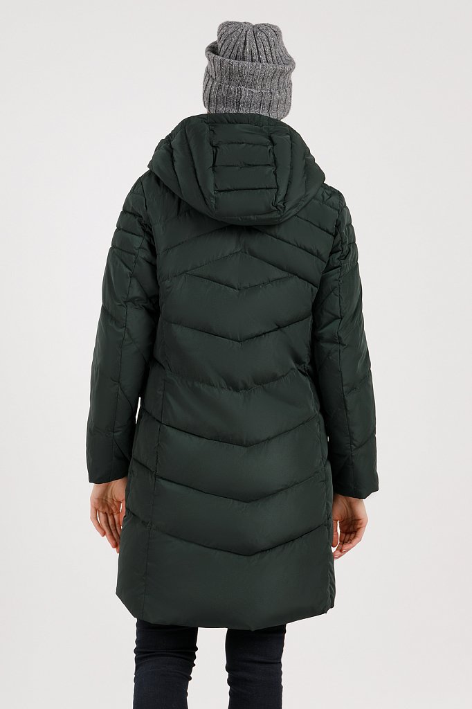 Пальто женское, Модель W19-11011, Фото №4
