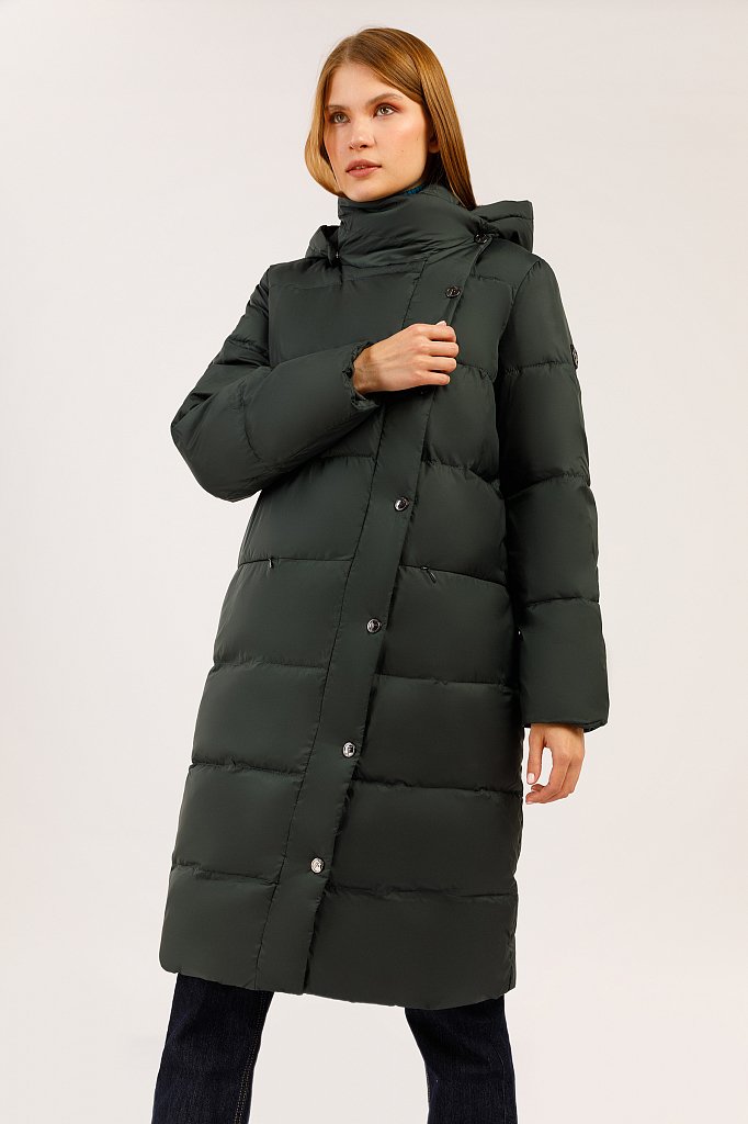 Пальто женское, Модель W19-11021, Фото №1