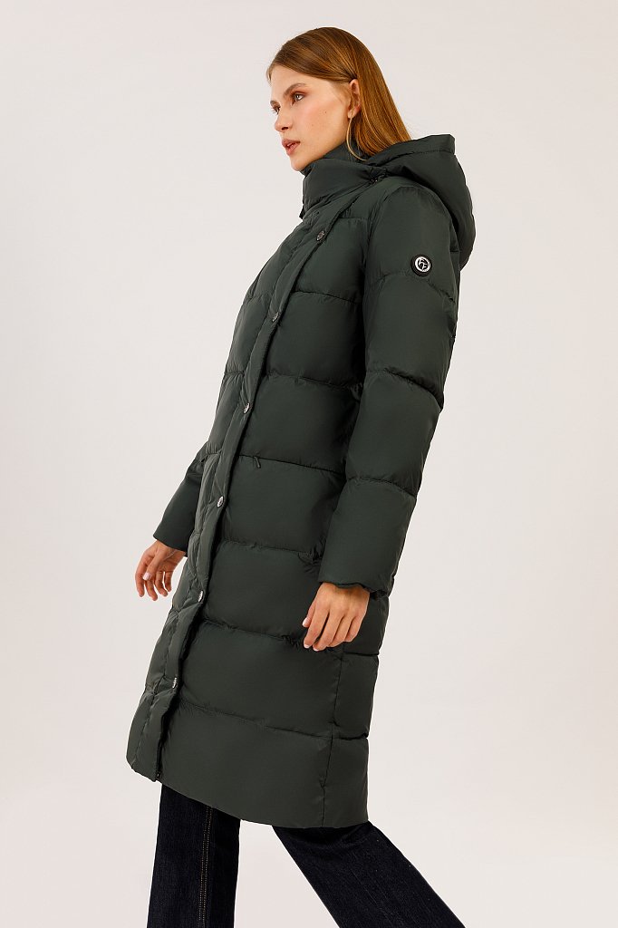 Пальто женское, Модель W19-11021, Фото №3