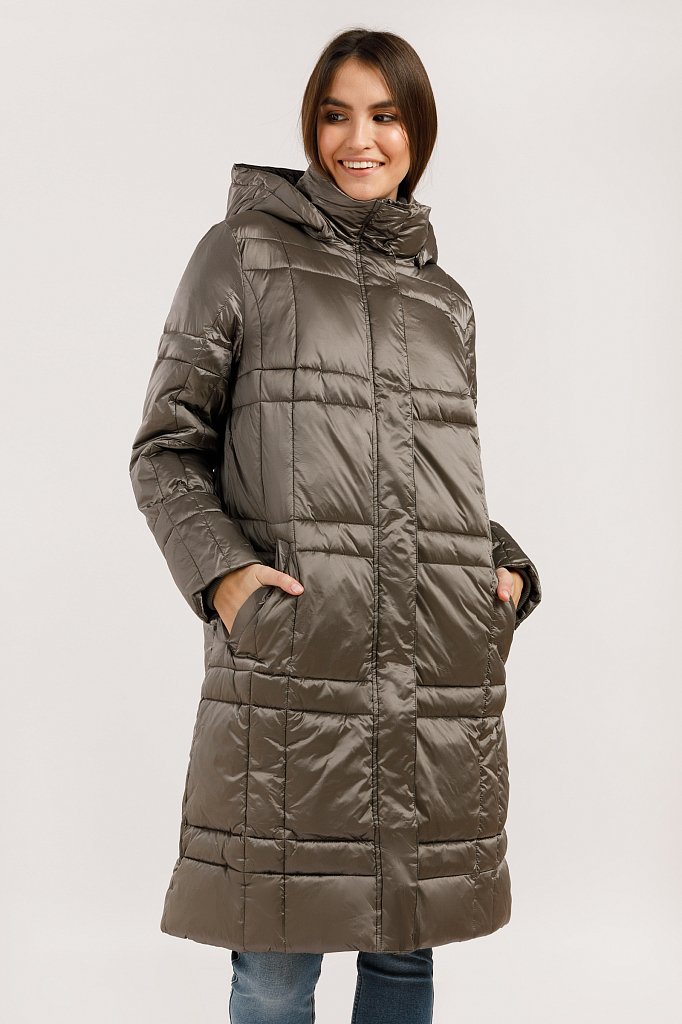 Пальто женское, Модель W19-12009, Фото №1