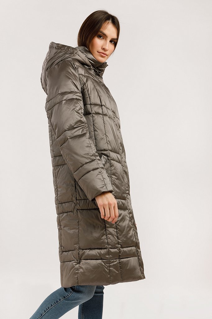 Пальто женское, Модель W19-12009, Фото №3
