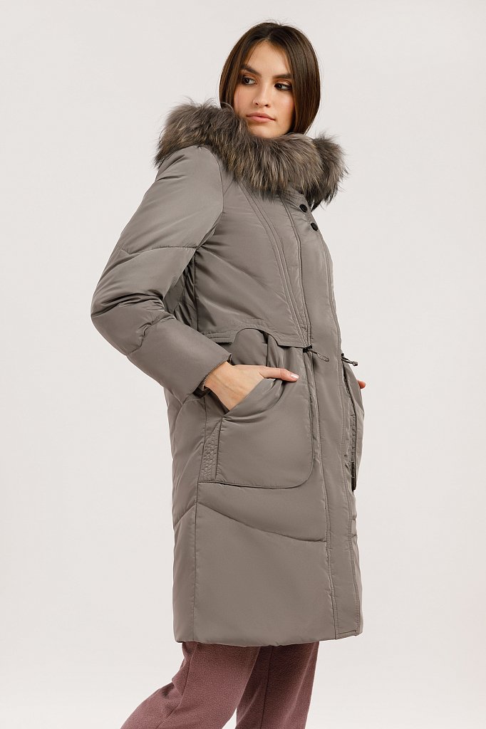 Пальто женское, Модель W19-12044, Фото №1