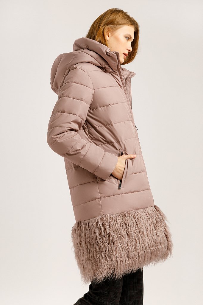 Пальто женское, Модель W19-32021, Фото №3