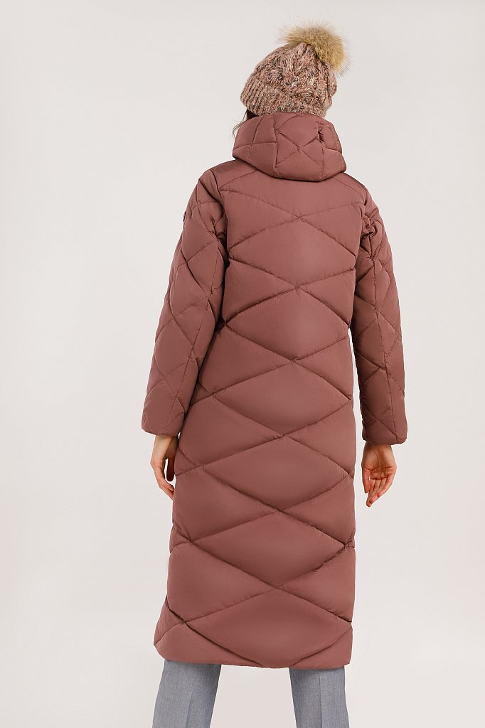 Пальто женское, Модель W19-32006, Фото №4