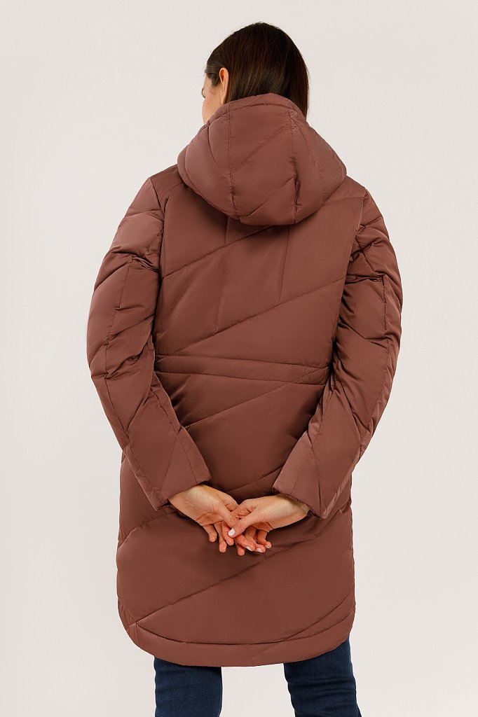 Пальто женское, Модель W19-32013, Фото №4