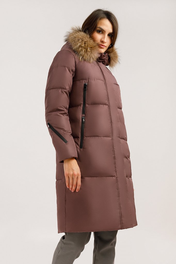 Пальто женское, Модель W19-32032, Фото №1
