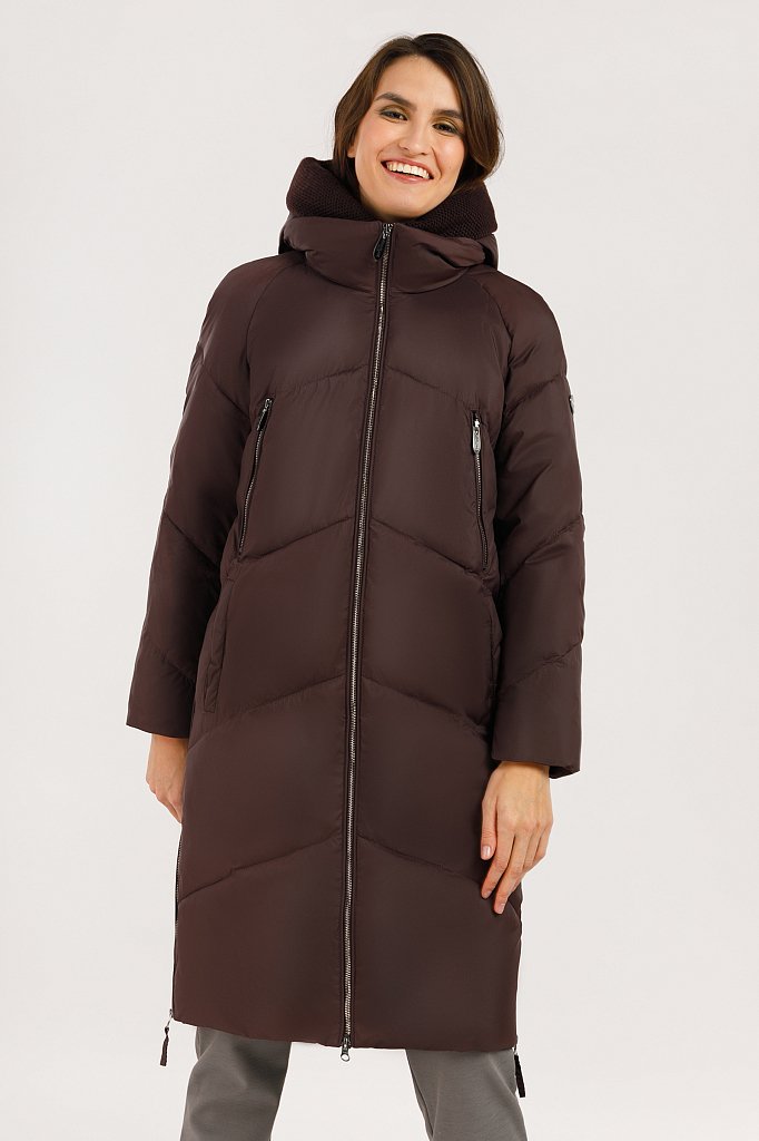 Пальто женское, Модель W19-12031, Фото №2
