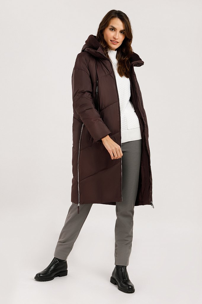 Пальто женское, Модель W19-12031, Фото №3
