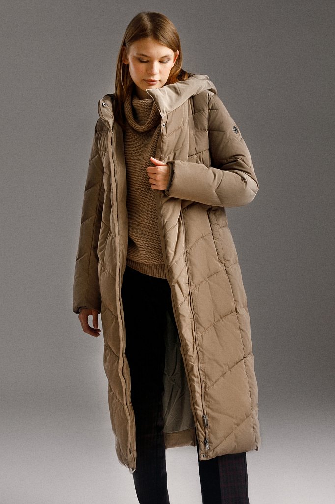 Пальто женское, Модель W19-11026, Фото №1