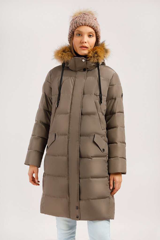 Пальто женское, Модель W19-11029, Фото №1