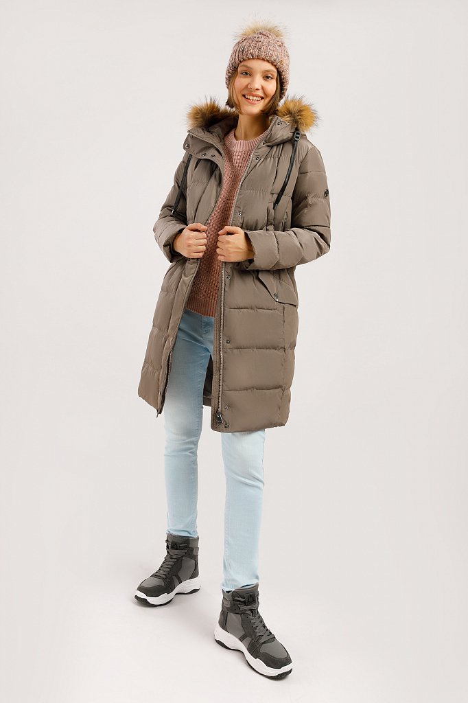 Пальто женское, Модель W19-11029, Фото №2
