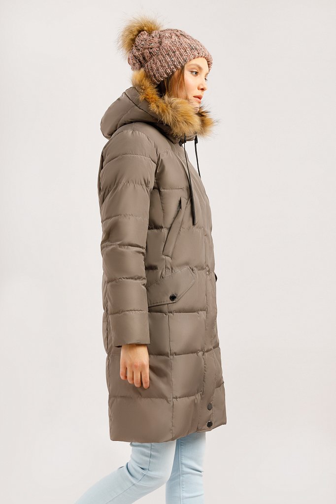 Пальто женское, Модель W19-11029, Фото №3
