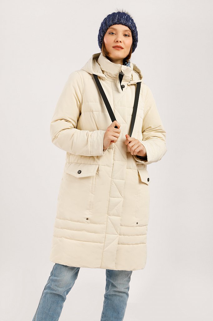 Пальто женское, Модель W19-12030F, Фото №1