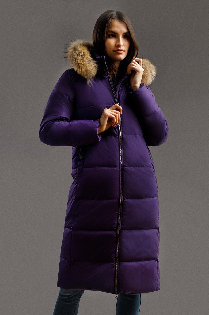 Пальто женское, Модель W19-11007, Фото №1