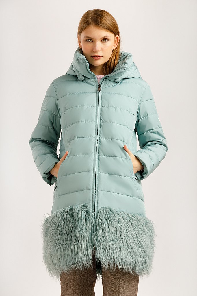 Пальто женское, Модель W19-32021, Фото №1