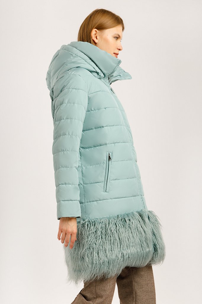 Пальто женское, Модель W19-32021, Фото №3