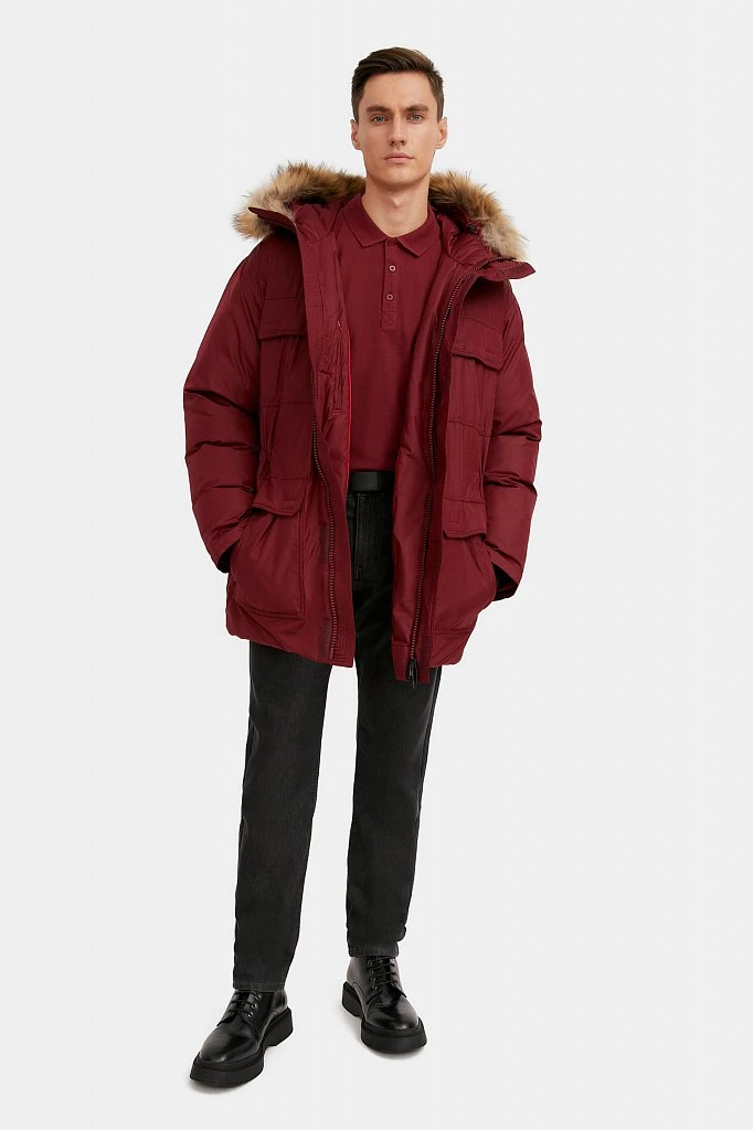 Утепленные  джинсы мужские straight fit, Модель W20-25000, Фото №1