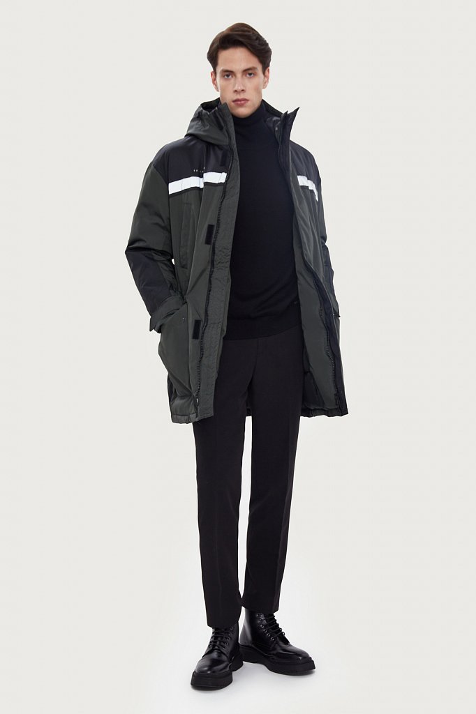 Пальто мужское, Модель W20-61002, Фото №2