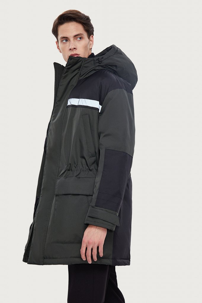 Пальто мужское, Модель W20-61002, Фото №3